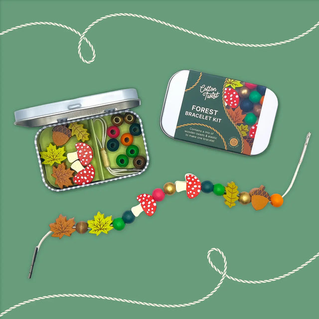 Cotton Twist - Forest Bracelet Gift Kit in a tin | Scout & Co
