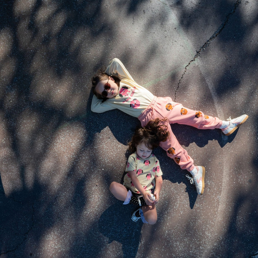 Mini Rodini - Doggies sweatpants - pink | Scout & Co