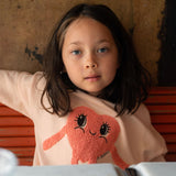 Mini Rodini - Heart In Shoes chenille sweatshirt | Scout & Co