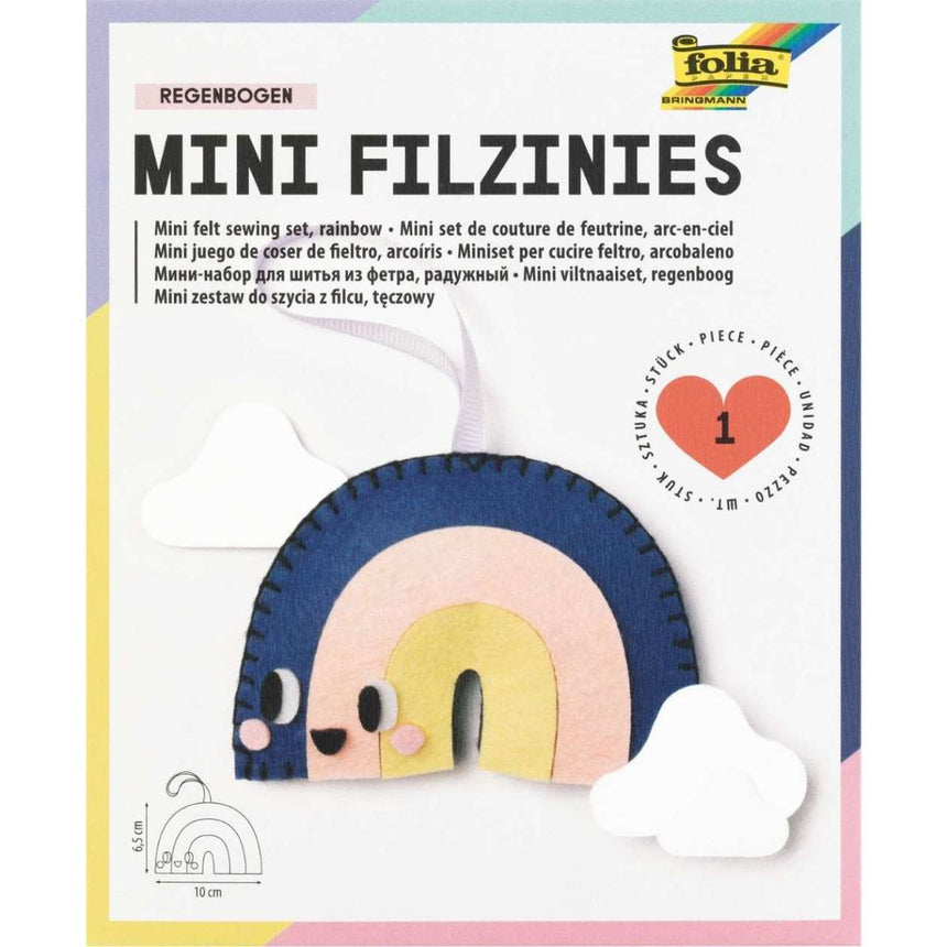 Folia - Felt sewing DIY kit - Rainbow | Scout & Co
