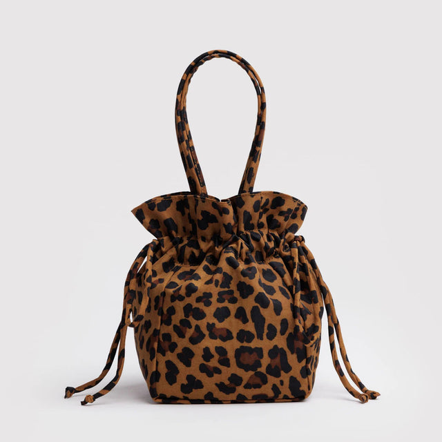 Baggu - Nylon Drawstring bag - Leopard | Scout & Co