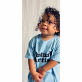 Young Double x Scout & Co exclusive - Future Artist T-shirt - Ice Blue | Scout & Co