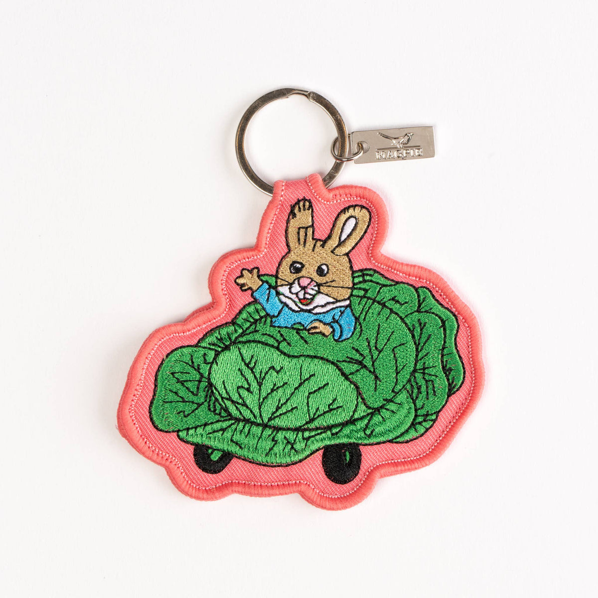 Magpie x Richard Scarry Cabbage Car Key Charm | Scout & Co
