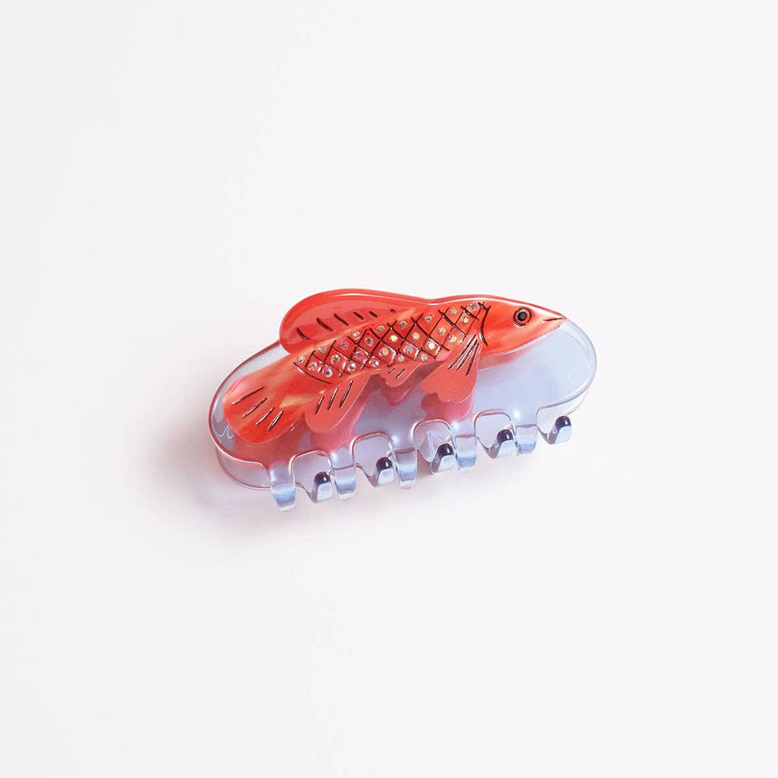 Winona Irene - Arowana jewelled fish hair claw clip | Scout & Co