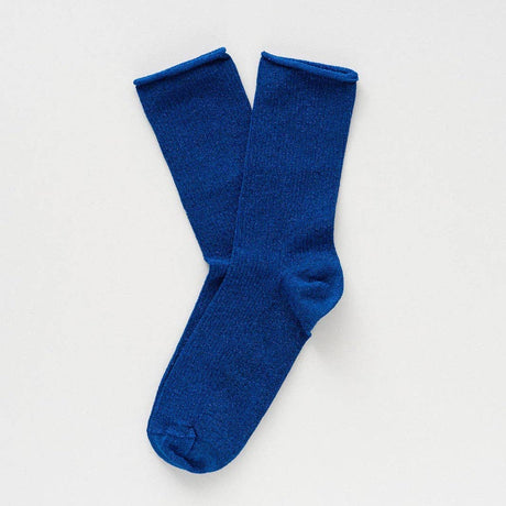 Klue - Glitter Lurex socks - Electric Blue | Scout & Co