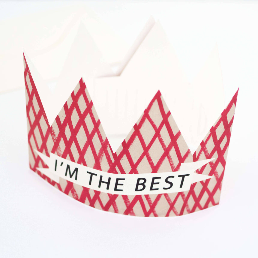 Hadley - I'm The Best party hat card | Scout & Co