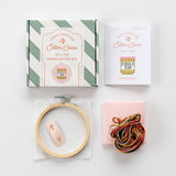 Cotton Clara - Pickle Jar Cross Stitch Kit | Scout & Co