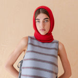 TBCo - Merino Hood - Red | Scout & Co