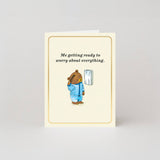 Studio Boketto x Richard Scarry - Worry mini card | Scout & Co