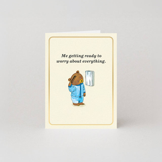 Studio Boketto x Richard Scarry - Worry mini card | Scout & Co