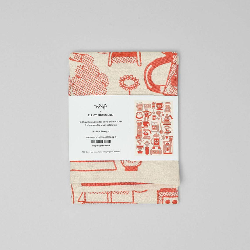Wrap - Coffee Time tea towel | Scout & Co