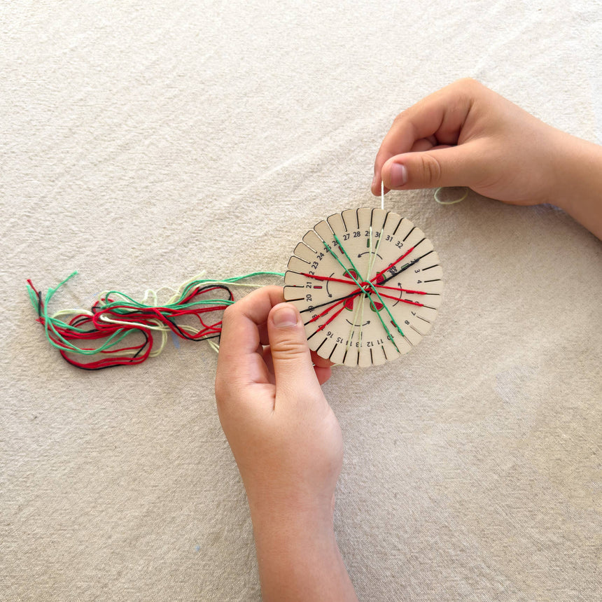 Cotton Twist - Make Your Own Watermelon Kumihimo Bracelet craft kit | Scout & Co