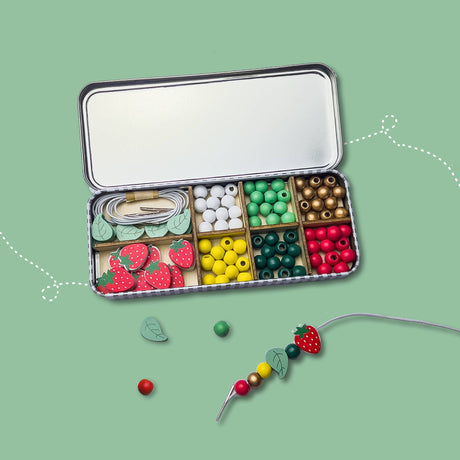 Cotton Twist - Strawberry Bracelet Bead Kit | Scout & Co