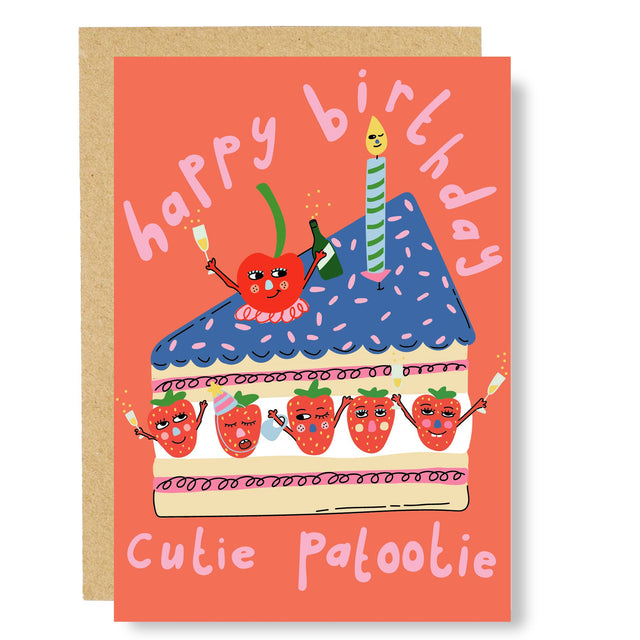 Eat The Moon - Cutie Patootie birthday card | Scout & Co