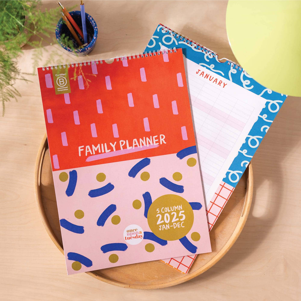 Good Tuesday - 2025 Family Planner - Colour Flow | Scout & Co