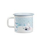 Muurla - Moomin Christmas enamel mug - Let It Snow | Scout & Co