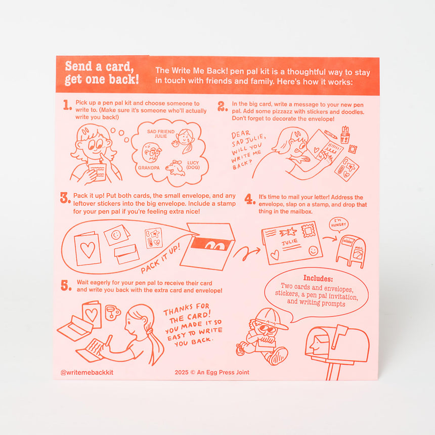 Egg Press - Pen Pal letter writing kit - Hello Arrows | Scout & Co