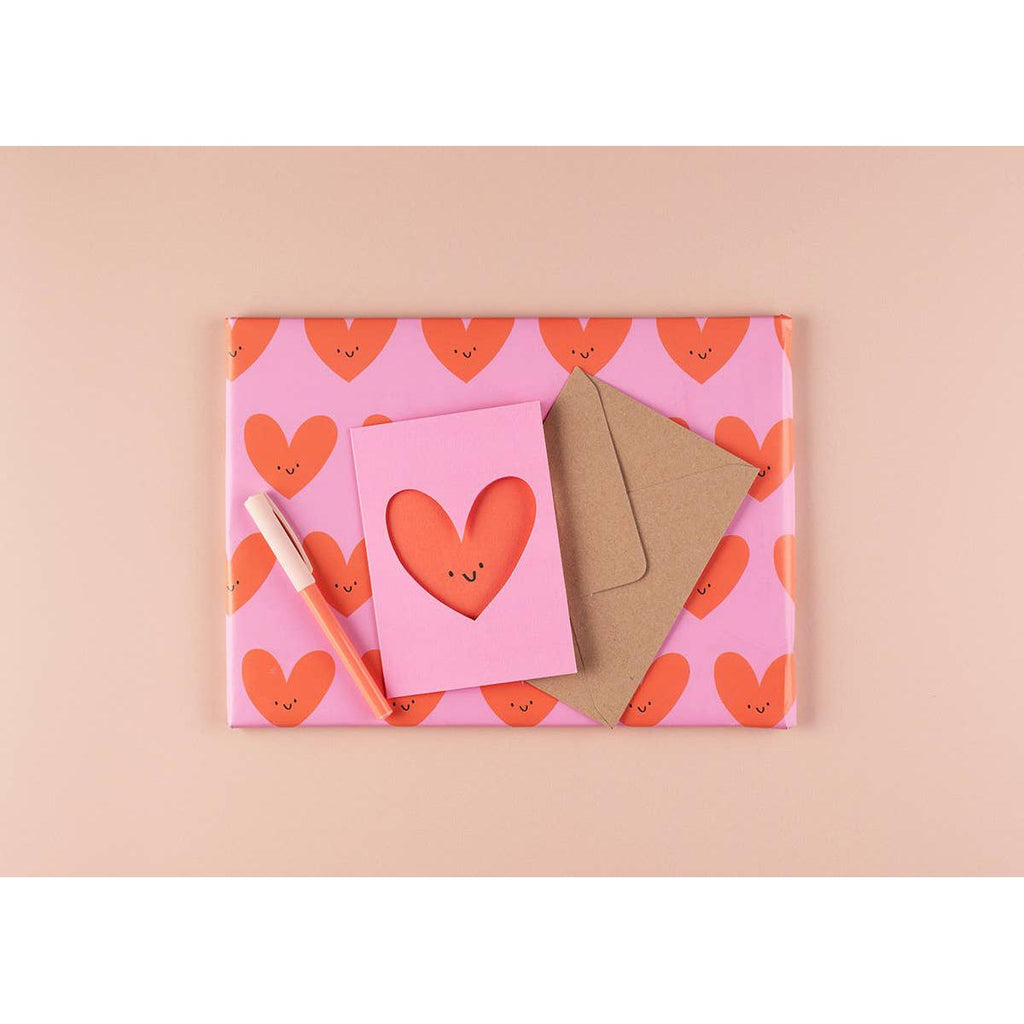 Rumble Cards - Love Heart die cut card | Scout & Co