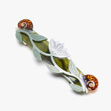 Winona Irene - Broceliande Lotus Flowers & Snails hair clip | Scout & Co
