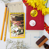3P4 x Peanuts - Snoopy Flower Bouquet Mini Notebook | Scout & Co