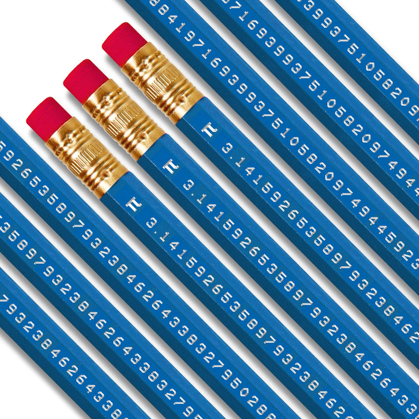 Odd Goose - Pi foil-printed pencils - set of 3 | Scout & Co