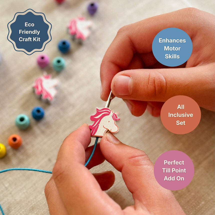 Cotton Twist - Make Your Own Unicorn Bracelet craft kit | Scout & Co