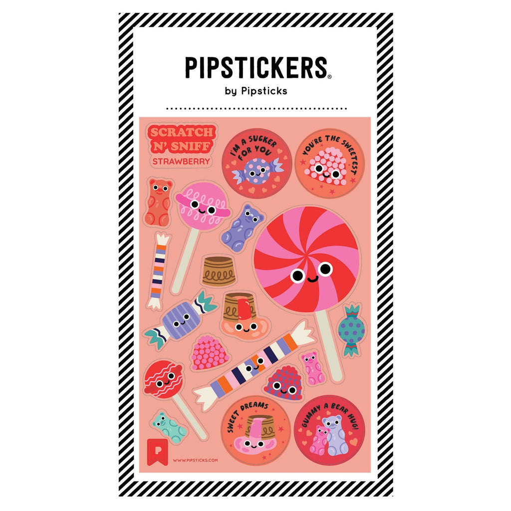 Pipsticks - Sweet Things scratch 'n sniff sticker sheet | Scout & Co