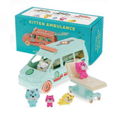 Rex - Little world playset - Kitten ambulance | Scout & Co