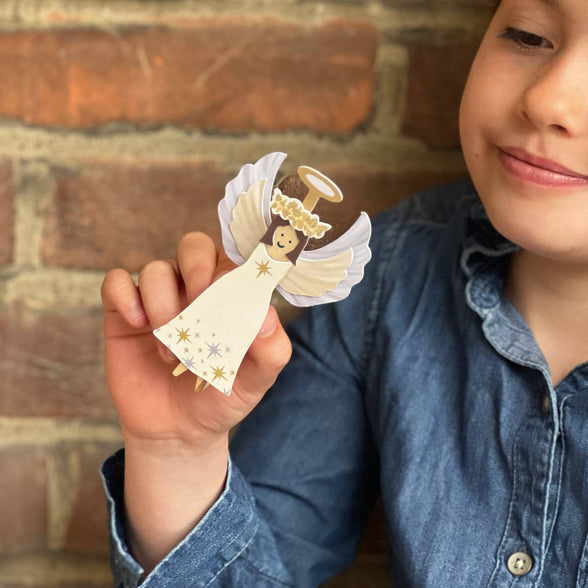 Cotton Twist - Make Your Own Angel Peg Doll | Scout & Co