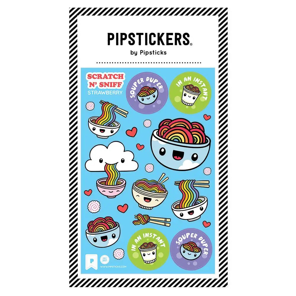 Pipsticks - Instant Happiness scratch 'n sniff sticker sheet | Scout & Co
