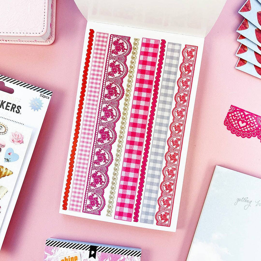 Pipsticks - Coquette junk journal sticker book | Scout & Co
