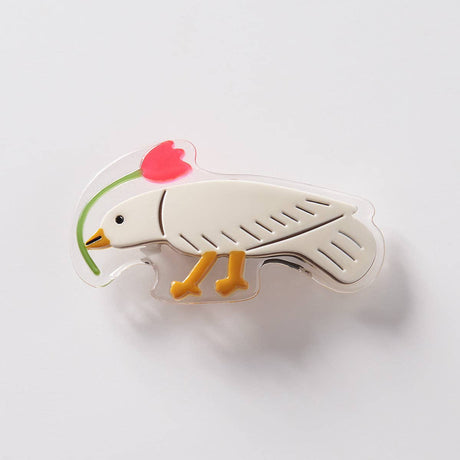 Winona Irene - Dove mini hair barrette clip | Scout & Co
