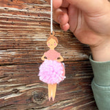 Cotton Twist - Make Your Own Pom Pom Ballerina decoration kit | Scout & Co