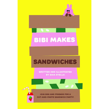 Bibi Makes Sandwiches: a cut-and-paste sandwich party activity book - Gaia Stella | Scout & Co