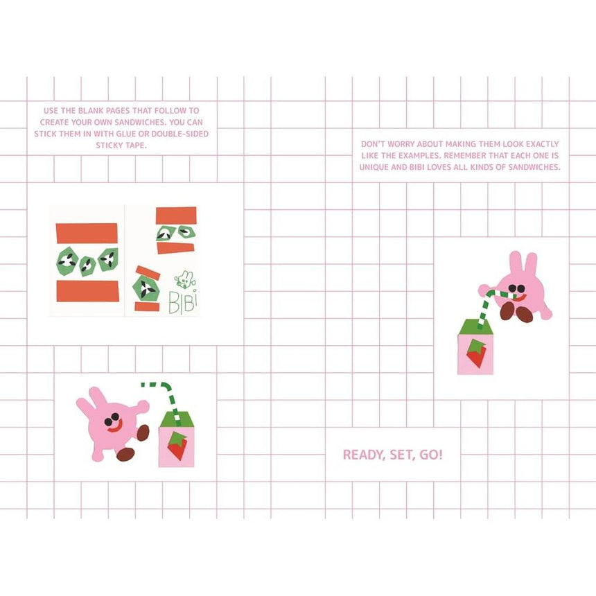 Bibi Makes Sandwiches: a cut-and-paste sandwich party activity book - Gaia Stella | Scout & Co