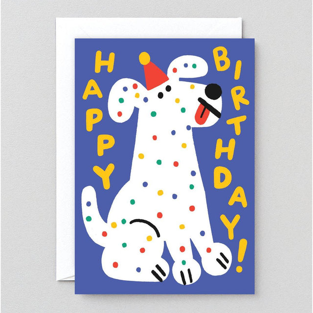 Wrap - Spotty Dog birthday card | Scout & Co