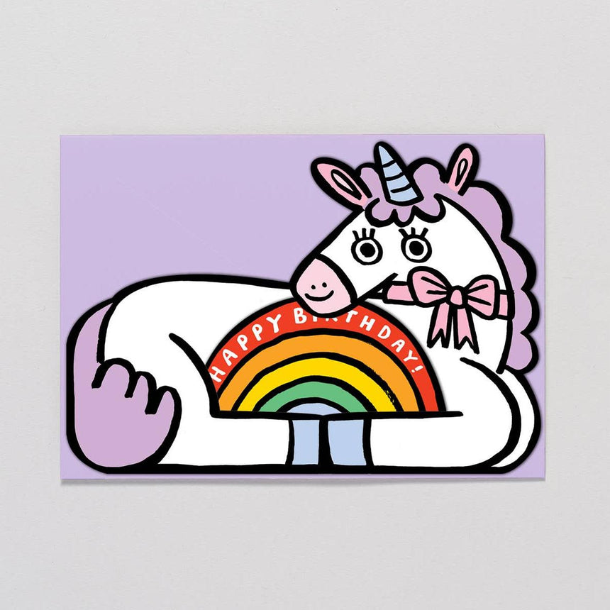 Wrap - Unicorn card with mini card | Scout & Co