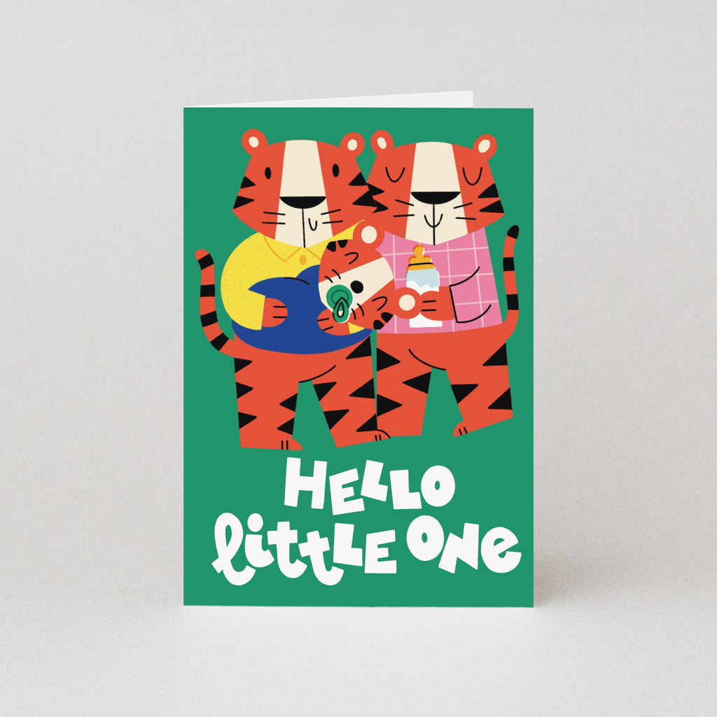 Studio Boketto - Hello Little One new baby card | Scout & Co