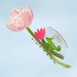 Winona Irene - Chameleon + tulip hair claw clip