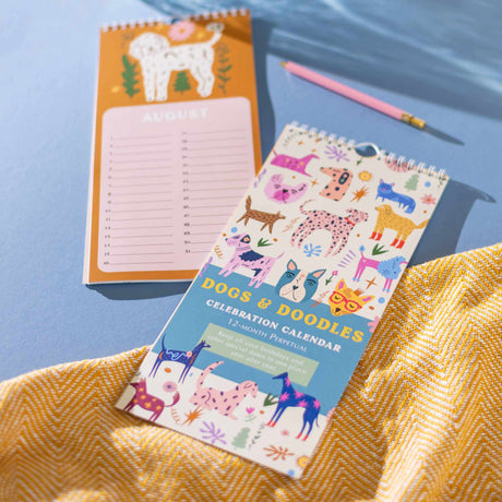 Undated Birthday Calendar | Dogs & Doodles | Scout & Co