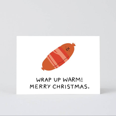 Wrap - Wrap Up Warm Christmas Card | Scout & Co