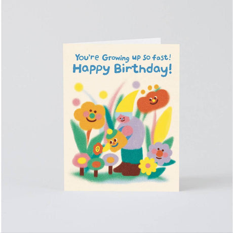 Wrap - Growing Up Fast birthday card | Scout & Co