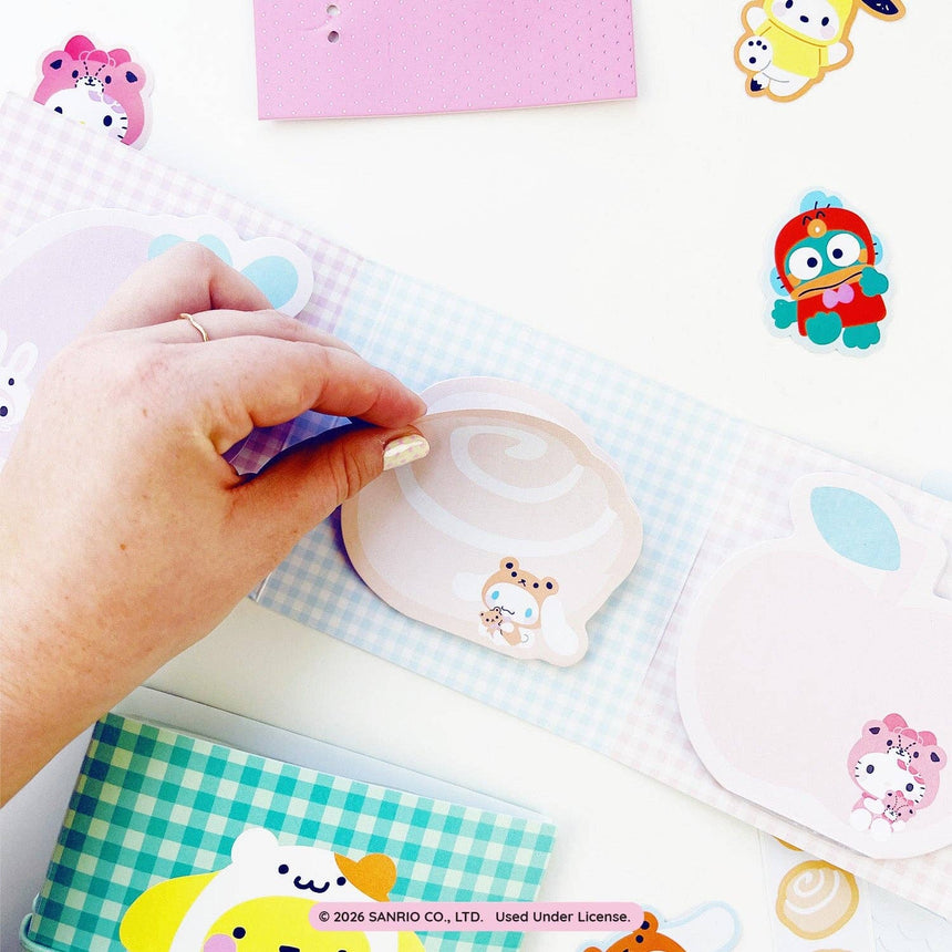 Pipsticks x Hello Kitty and Friends - Sweet Treats Tri-fold memo pad | Scout & Co