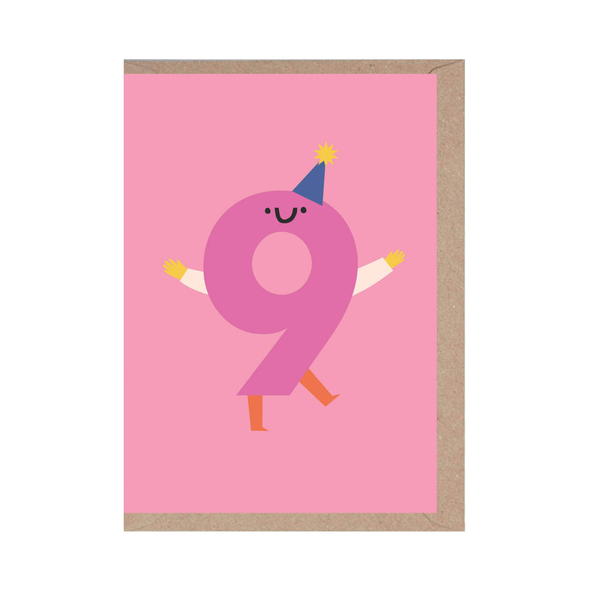 Rumble Cards - 9th Birthday die-cut card | Scout & Co