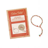 Cotton Twist - Make Your Own Strawberry Kumihimo Bracelet Kit | Scout & Co