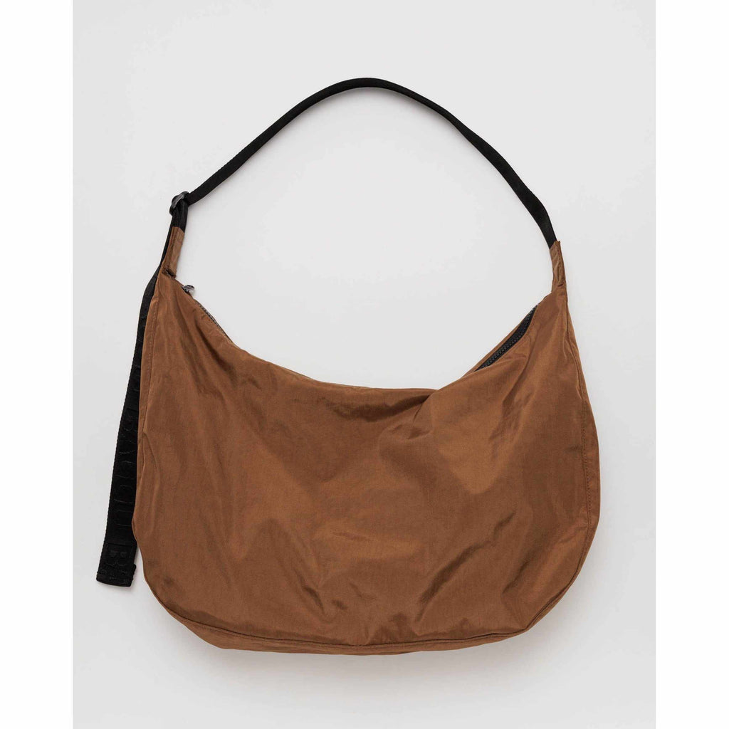 Baggu - Large Nylon Crescent bag - Brown | Scout & Co