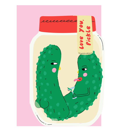 Eat The Moon - Love You Pickle card | Scout & Co