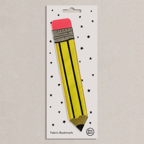 Petra Boase - Yellow Pencil Embroidered Bookmark | Scout & Co