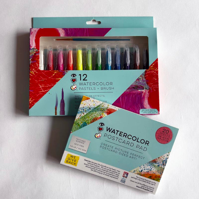 I Heart Art - Watercolour pastels bundle - worth £11.98 | Scout & Co