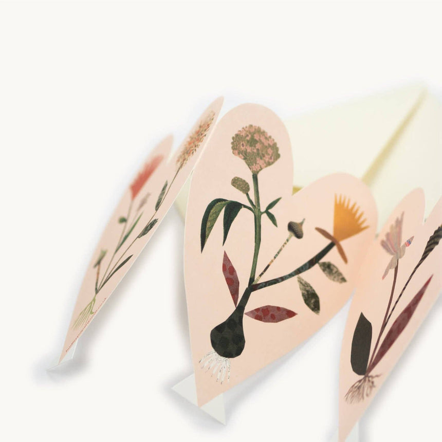 Hadley - Hearts concertina card | Scout & Co